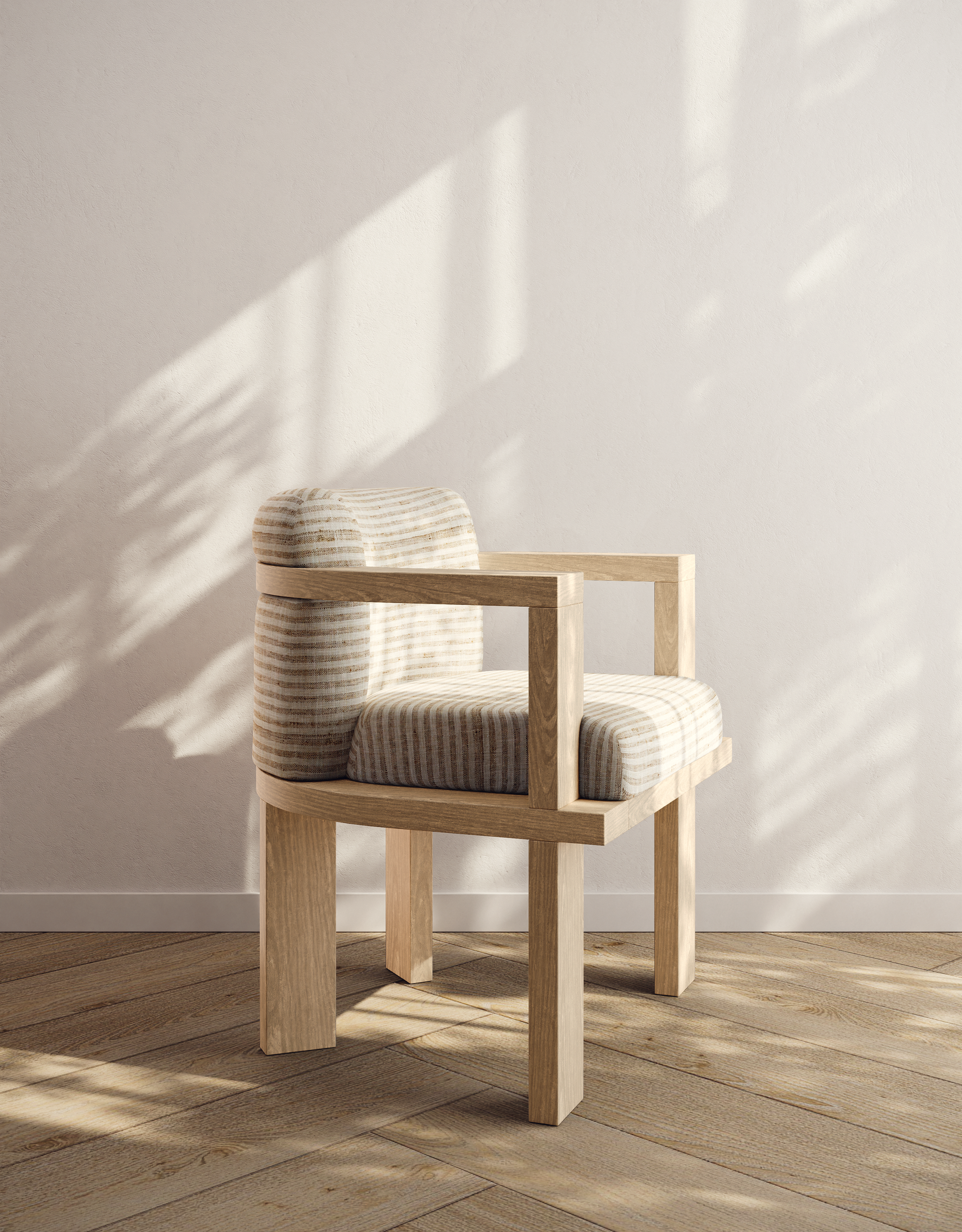 Natural Golden Oak - Natural Stripe