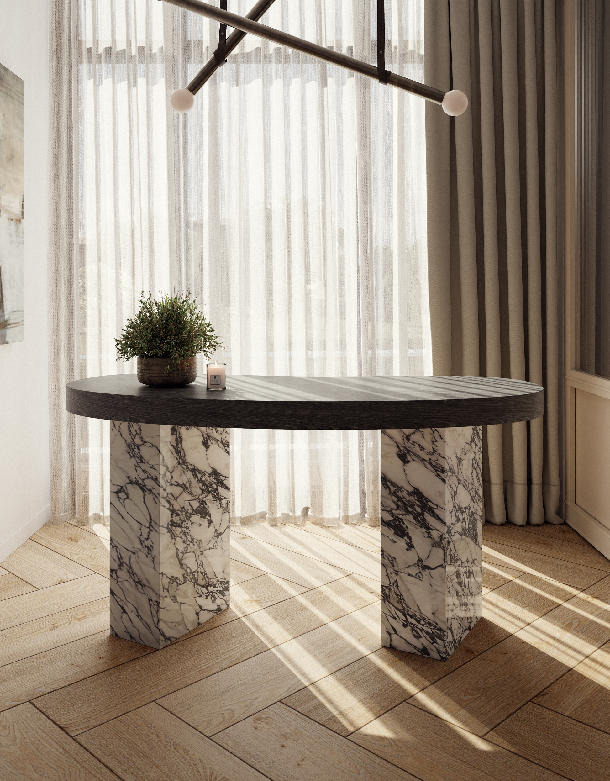 Arebescato Corchia - Blackened Smokey Oak