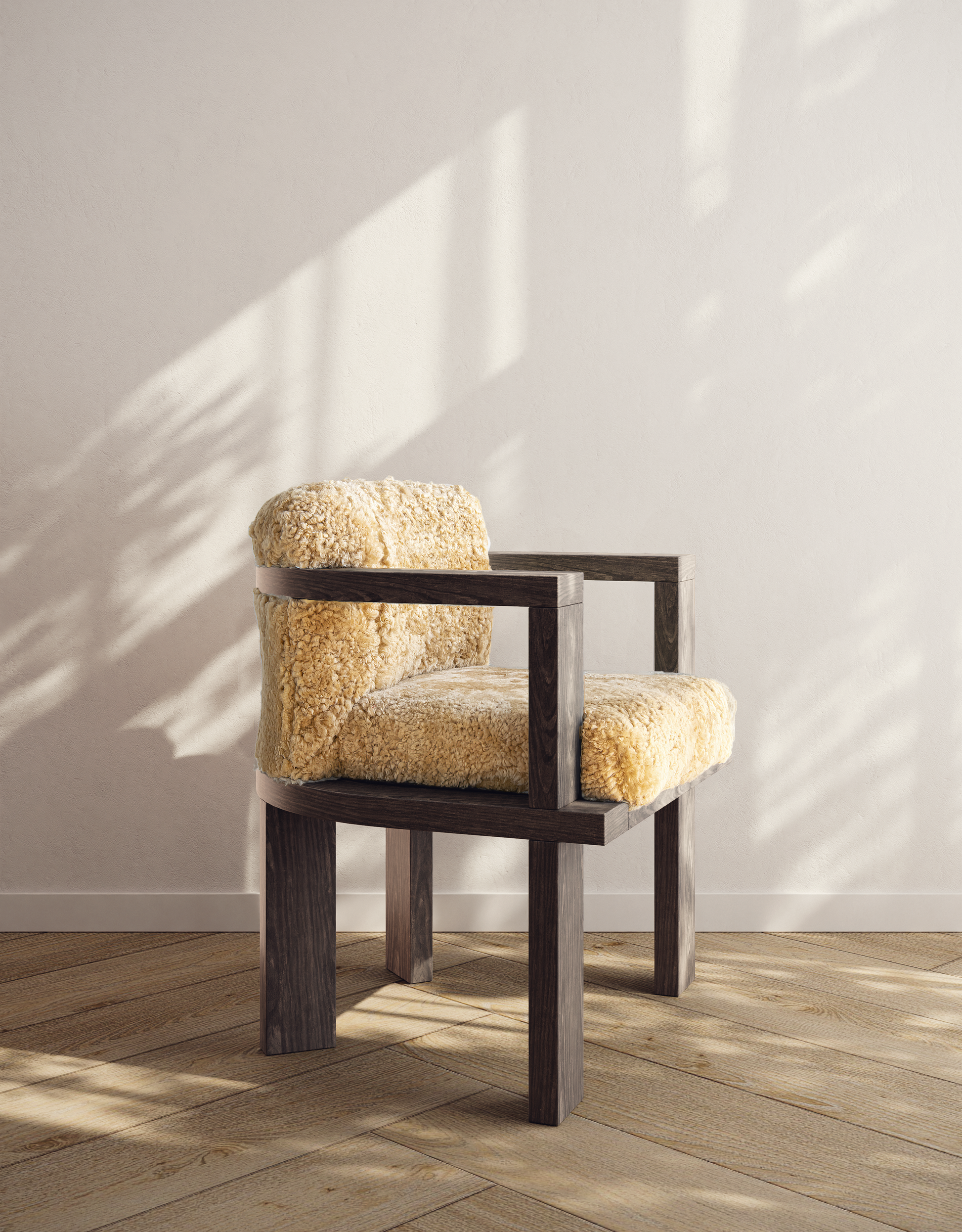 Coffee Bean Oak - Camel Sherpa