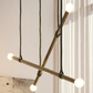 Warm Brushed Natural Brass - Forest Green